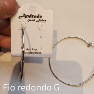 Argola Fio Redondo G